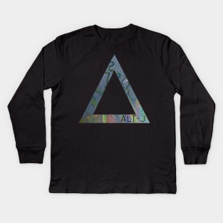 alt j Kids Long Sleeve T-Shirt